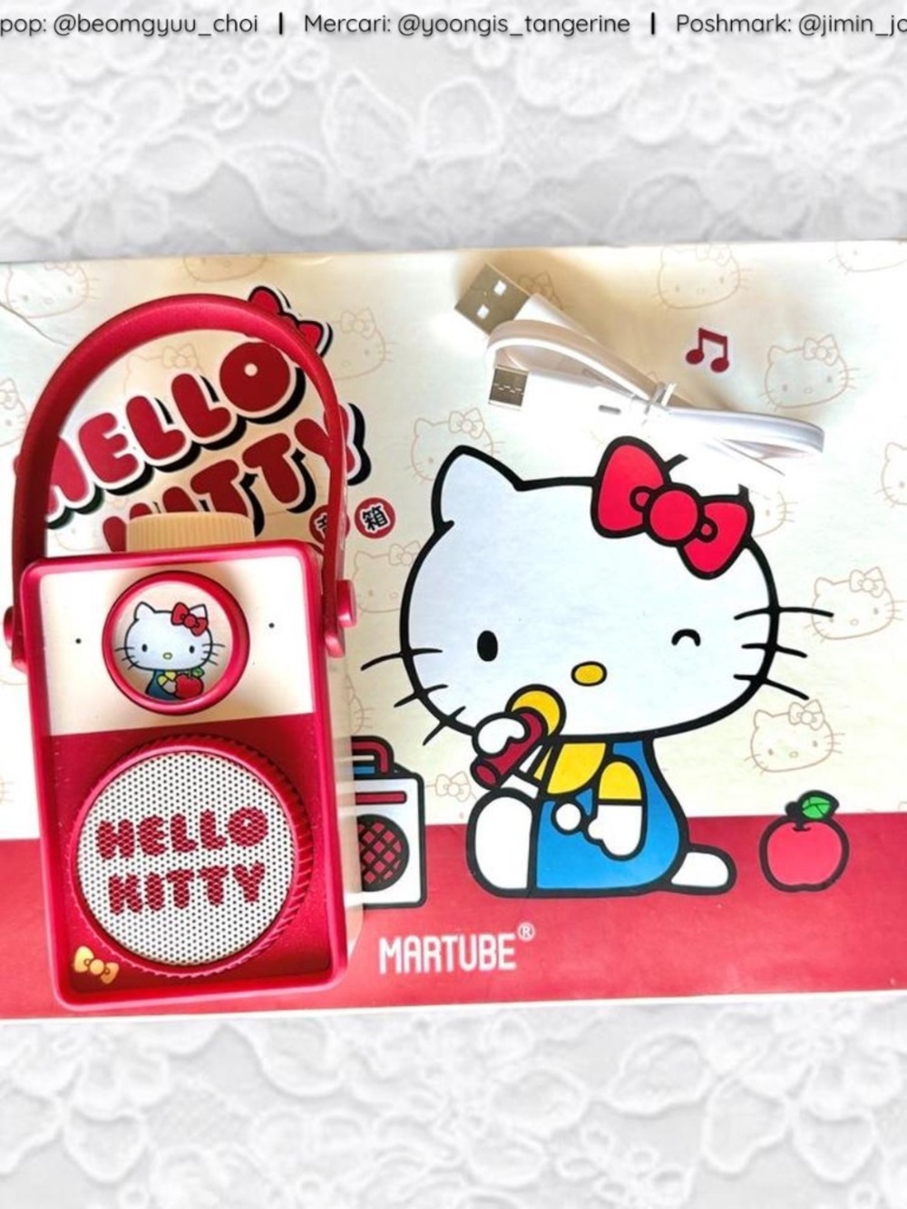Mini Bluetooth Sanrio Hello Kitty speaker